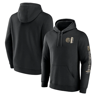 Sweat à capuche Fanatics Black Vegas Golden Knights Revolution pour hommes