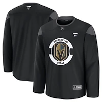 Maillot d'entraînement de l'équipe Vegas Golden Knights Fanatics pour hommes noir