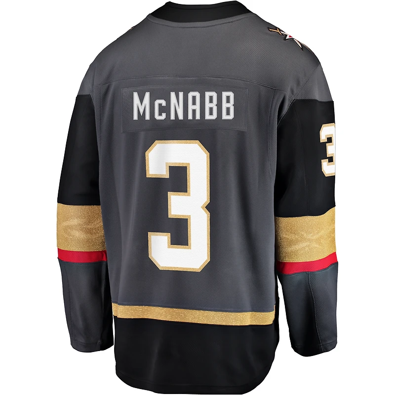Men's Fanatics Brayden Mcnabb Gray Vegas Golden Knights Breakaway - Player Jersey