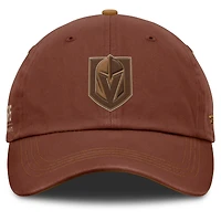 Men's Fanatics  Brown Vegas Golden Knights Fall Leaves Timber Adjustable Hat