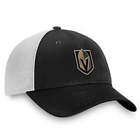 Men's Fanatics Charcoal/White Vegas Golden Knights Core Primary Logo Trucker Adjustable Hat