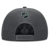 Men's Fanatics Charcoal Vegas Golden Knights Authentic Pro Rink Adjustable Hat