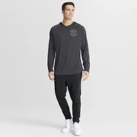 Men's Fanatics Charcoal Vegas Golden Knights Authentic Pro Rink Raglan Hoodie