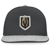 Men's Fanatics Charcoal Vegas Golden Knights Fundamentals Loden Snapback Hat