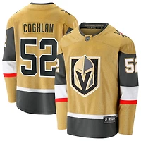 Men's Fanatics Dylan Coghlan Gold Vegas Golden Knights Home Breakaway Jersey