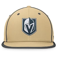 Men's Fanatics Gold Vegas Golden Knights Heritage Ice Time Fitted Hat