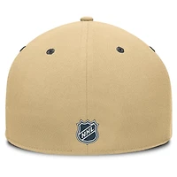 Men's Fanatics Gold Vegas Golden Knights Heritage Ice Time Fitted Hat