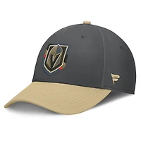 Men's Fanatics  Gray/Gold Vegas Golden Knights Flex Fit Hat