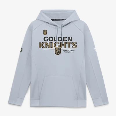 Men's Fanatics Gray Vegas Golden Knights 2026 Stanley Cup Final Authentic Pro Hoodie
