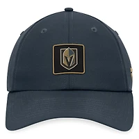 Casquette de performance ajustable Fanatics grise Vegas Golden Knights Authentic Pro pour homme
