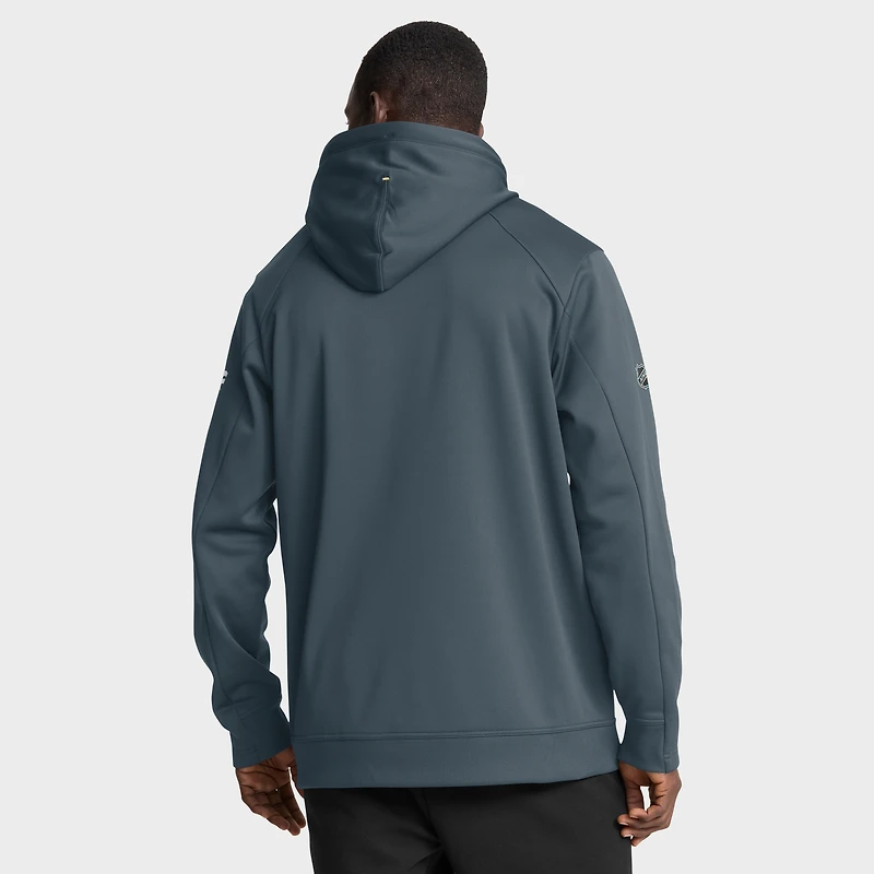 Men's Fanatics Gray Vegas Golden Knights Authentic Pro Rink Hoodie