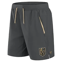 Men's Fanatics  Gray Vegas Golden Knights Authentic Pro Rink Performance Shorts