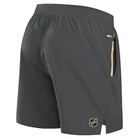 Men's Fanatics  Gray Vegas Golden Knights Authentic Pro Rink Performance Shorts