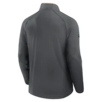Pull d'entraînement à glissière quart de tour Authentic Pro Rink pour homme, gris, Fanatics Vegas Golden Knights