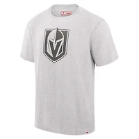 T-shirt Fanatics pour hommes gris Vegas Golden Knights fabriqué au Canada