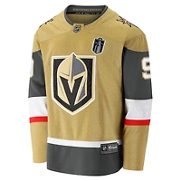 Men's Fanatics Jack Eichel Gold Vegas Golden Knights 2026 Stanley Cup Final Breakaway Jersey