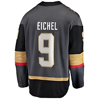 Men's Fanatics Jack Eichel Gray Vegas Golden Knights Alternate Breakaway Player Jersey