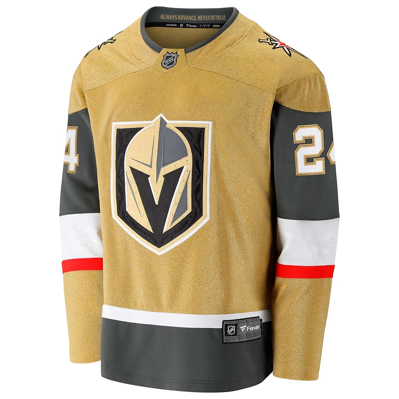 Men's Fanatics Jaycob Megna Gold Vegas Golden Knights Home Breakaway Jersey