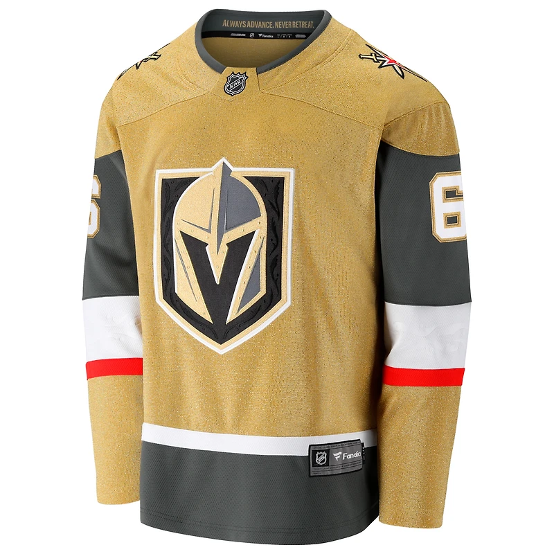 Men's Fanatics Kaedan Korczak Gold Vegas Golden Knights Home Breakaway Jersey