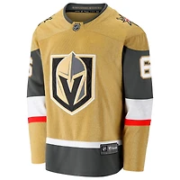 Men's Fanatics Kaedan Korczak Gold Vegas Golden Knights Home Breakaway Jersey