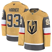 Maillot domicile premium Fanatics Mitch Marner or des Golden Knights de Vegas pour hommes