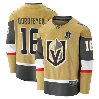 Maillot Breakaway doré Pavel Dorofeyev Vegas Golden Knights, finale de la Coupe Stanley 2026, pour homme, Fanatics