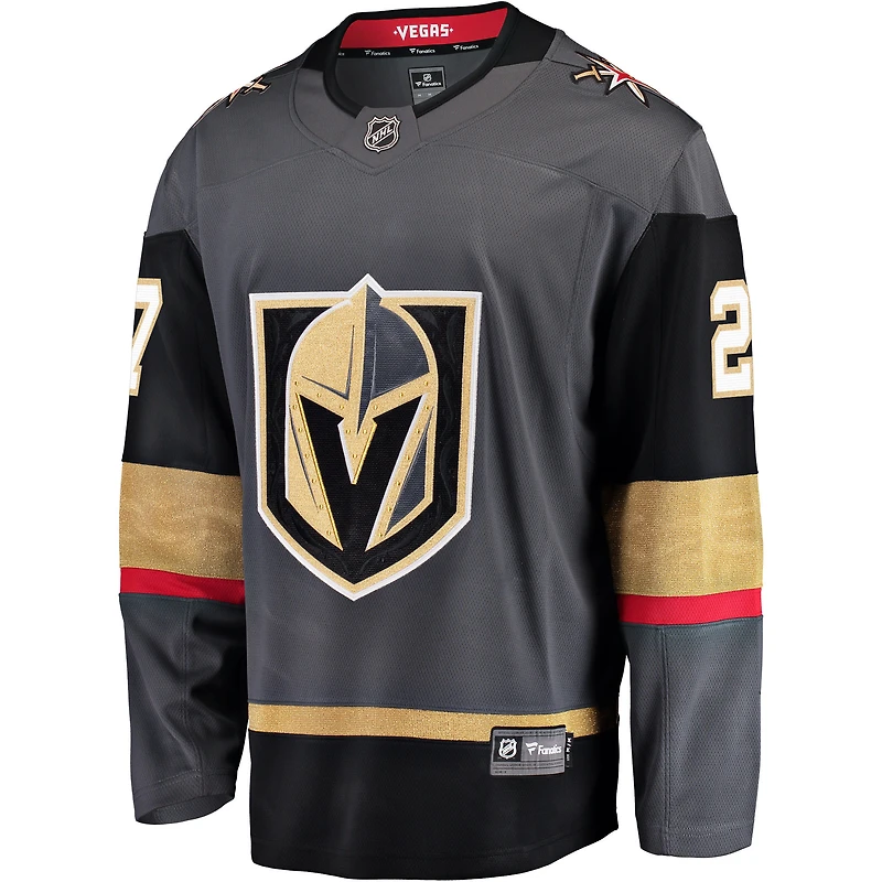 Men's Fanatics Shea Theodore Gray Vegas Golden Knights Breakaway - Player Jersey