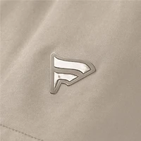 Men's Fanatics Tan Vegas Golden Knights Authentic Pro Road Short Sleeve Hoodie