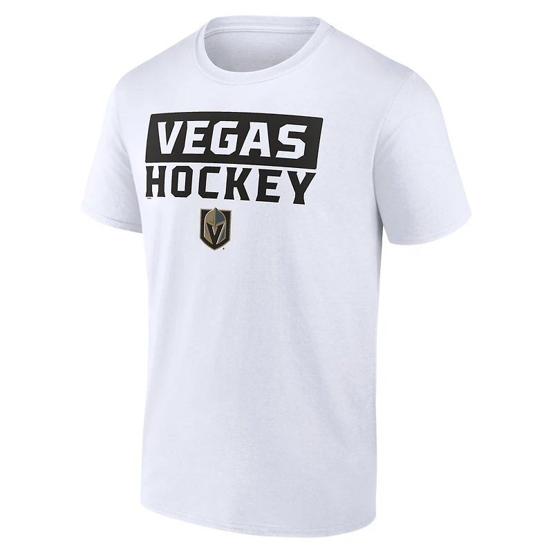 Men's Fanatics Vegas Golden Knights Serve T-Shirt Combo Pack
