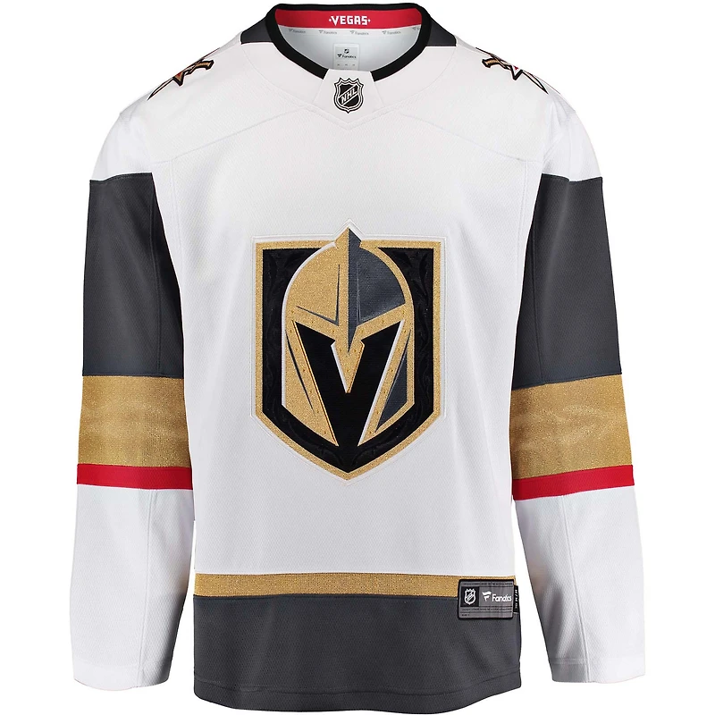 Men's Fanatics White Vegas Golden Knights Away  Breakaway Jersey