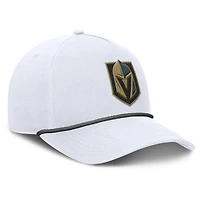 Casquette ajustable en forme de A pour homme Fanatics White Vegas Golden Knights