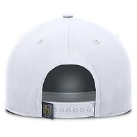 Casquette ajustable en forme de A pour homme Fanatics White Vegas Golden Knights