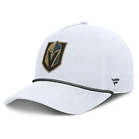 Casquette ajustable en forme de A pour homme Fanatics White Vegas Golden Knights