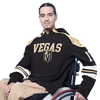 Men's G-III Sports by Carl Banks  Black Vegas Golden Knights Adaptive Wear Lord Stanley Hooded Long Sleeve Sweatshirt