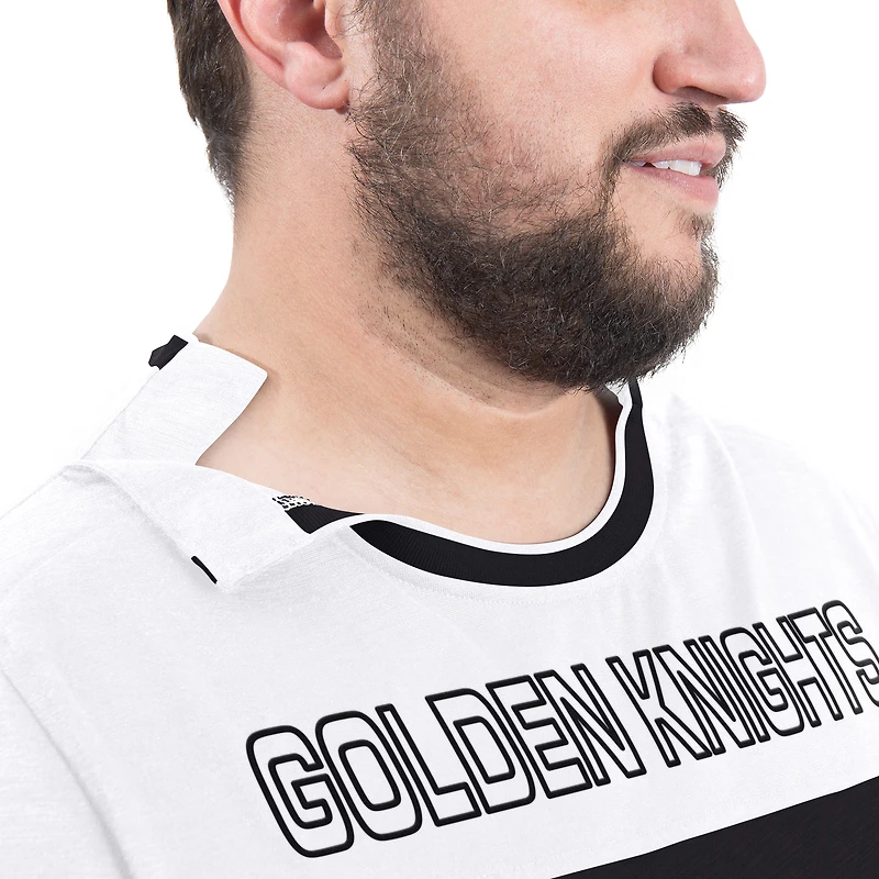 T-shirt à manches longues G-III Sports by Carl Banks Black Vegas Golden Knights Adaptive Wear Outlast Durene pour homme