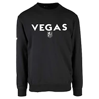 Men's Levelwear  Black Vegas Golden Knights Zane City Capsule Pullover Sweatshirt