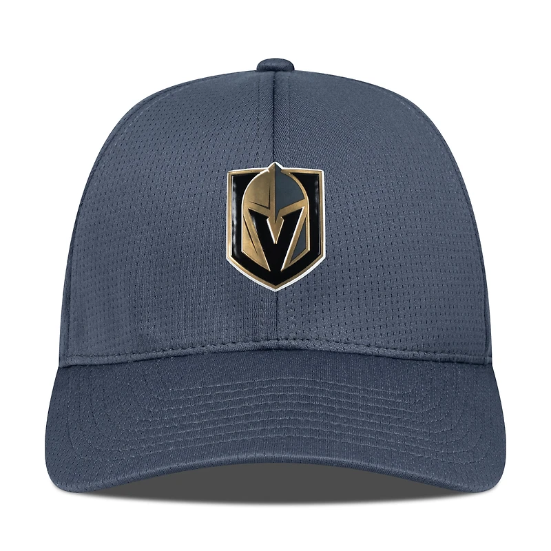 Casquette ajustable structurée Zephyr Insignia Core pour homme de couleur anthracite Vegas Golden Knights