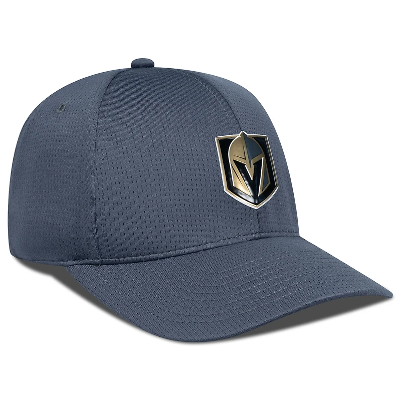 Casquette ajustable structurée Zephyr Insignia Core pour homme de couleur anthracite Vegas Golden Knights