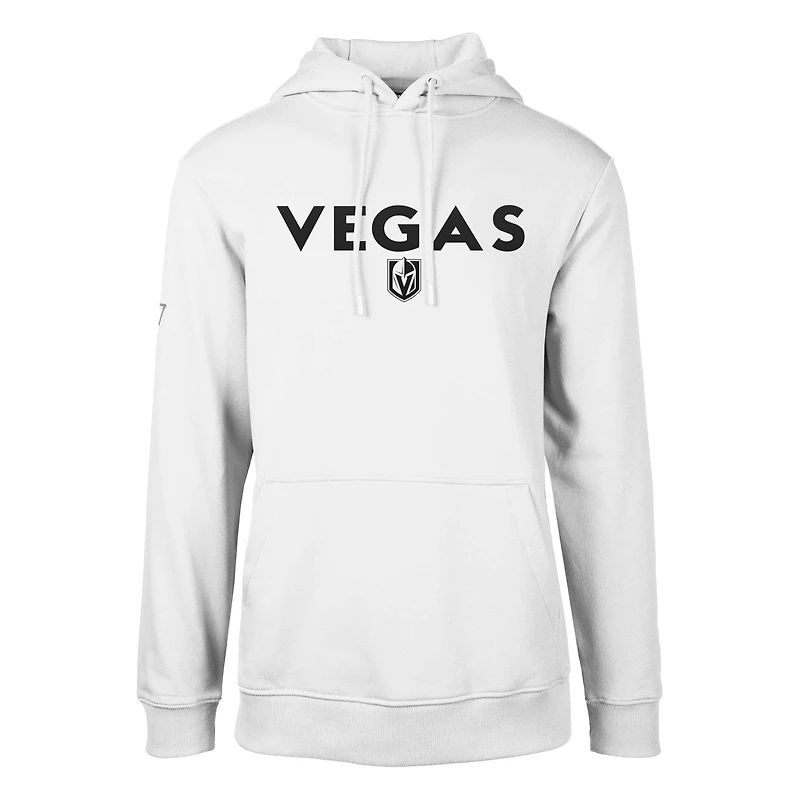 Sweat à capuche enfiler pour homme Levelwear Vegas Golden Knights Podium City Capsule White