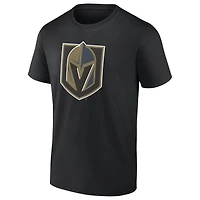 T-shirt essentiel noir à logo pour homme Vegas Golden Knights
