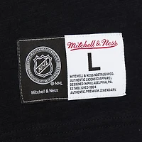 T-shirt à manches longues raglan noir/or Vegas Golden Knights Legendary Slub pour homme Mitchell & Ness