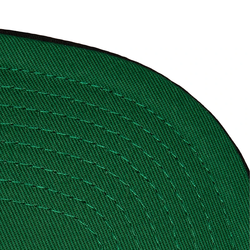 Casquette Snapback Black Vegas Golden Knights Retro Script Colorblock pour hommes Mitchell & Ness