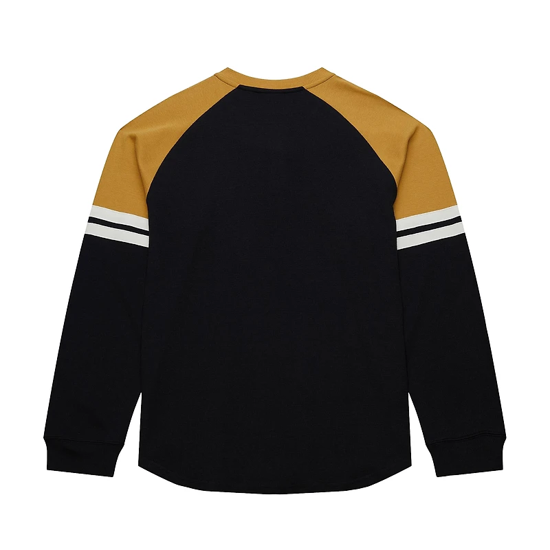 T-shirt thermique à manches longues pour homme Mitchell & Ness Vegas Golden Knights noir