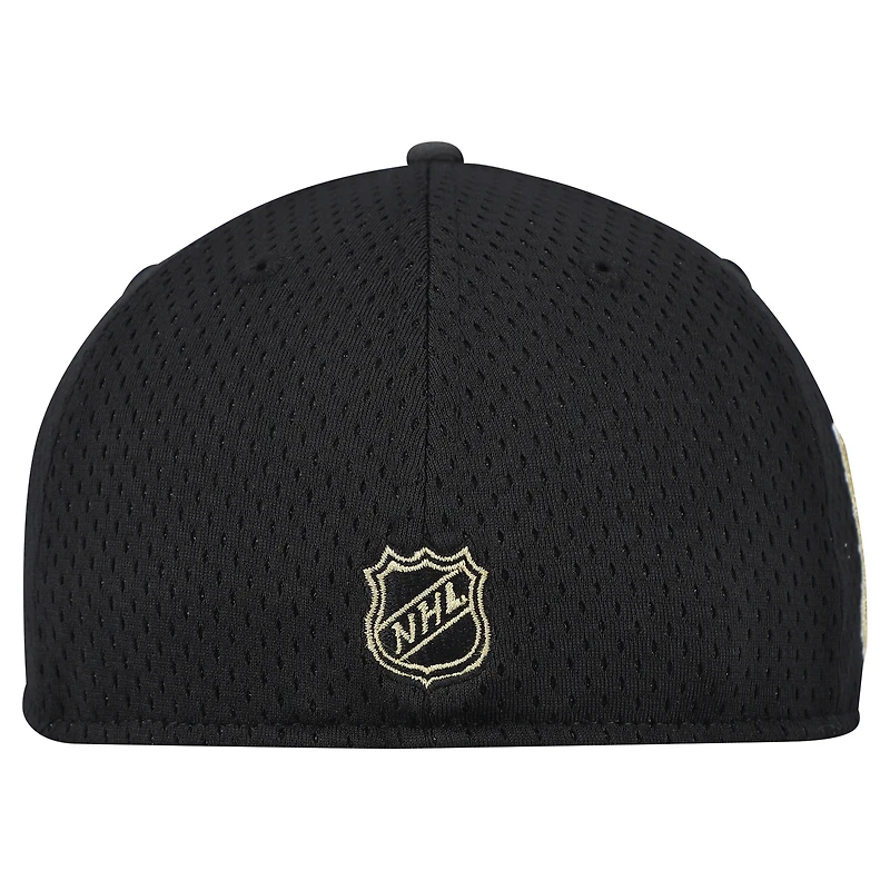 Men's New Era Black/Gray Vegas Golden Knights Mesh Crown Two-Tone 59FIFTY Fitted Hat