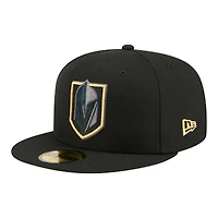 Casquette ajustée New Era 59FIFTY pour homme, noire, Vegas Golden Knights Color Pop