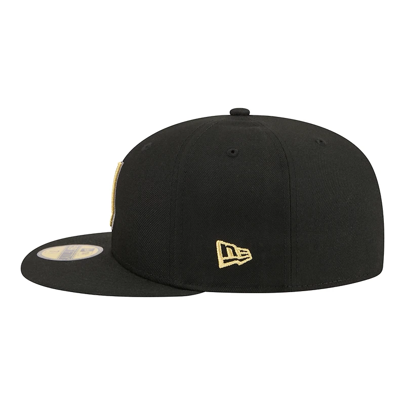 Casquette ajustée New Era 59FIFTY pour homme, noire, Vegas Golden Knights Color Pop