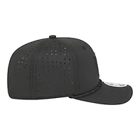 Men's New Era  Black Vegas Golden Knights Sport Vented 9SEVENTY Rope Adjustable Hat
