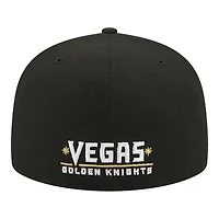 Men's New Era  Black Vegas Golden Knights Zamboni 59FIFTY Fitted Hat