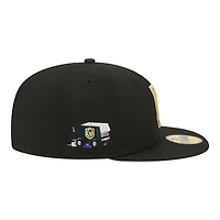 Men's New Era  Black Vegas Golden Knights Zamboni 59FIFTY Fitted Hat