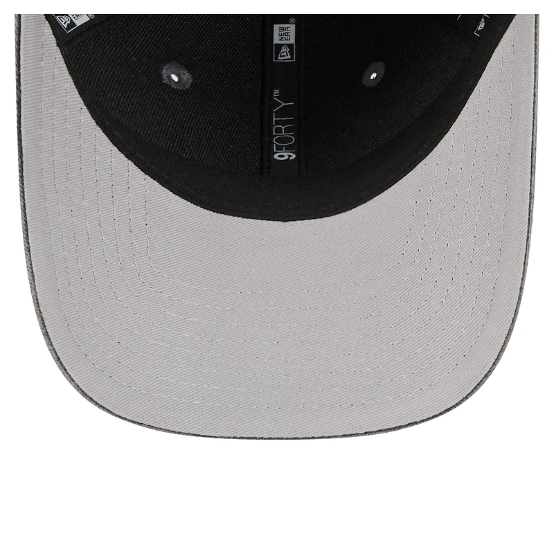 Men's New Era Charcoal/Black Vegas Golden Knights Mascot 2-Tone 9FORTY Adjustable Hat
